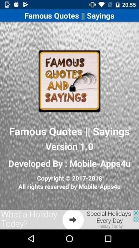 Famous Quotes and Sayings 5 تصوير الشاشة