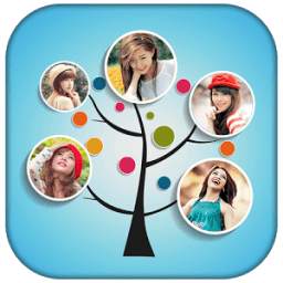 3D Tree Photo Collage Maker