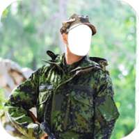 Popular Army Suit Photo Montage