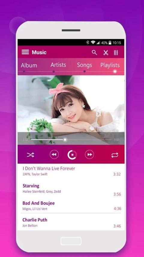 Music Player скриншот 4
