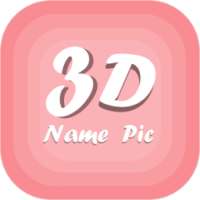 3D Name On Pics