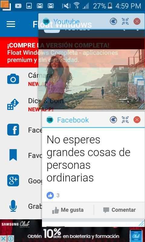Float Windows ~ Ventanas Flotantes Multitarea скриншот 4