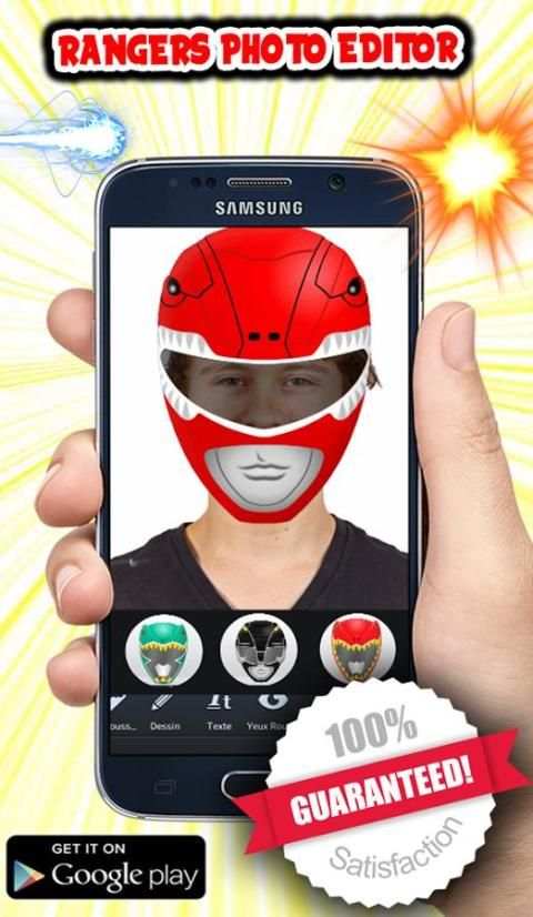Rangers Dress Up Editor скриншот 1