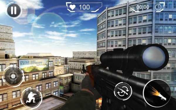 Spider vs Monster Hero Sniper Shooting screenshot 1