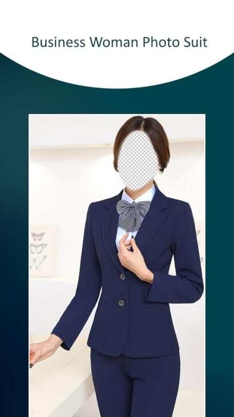 Business Woman Photo suit screenshot 1