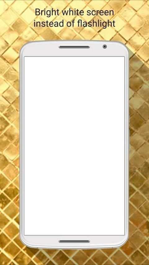 Golden Flashlight & Flash on Call screenshot 7