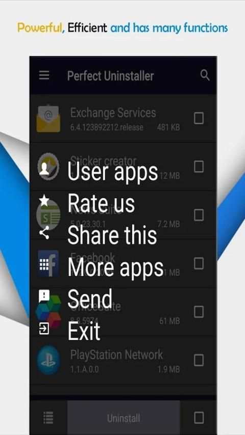 Uninstaller скриншот 1