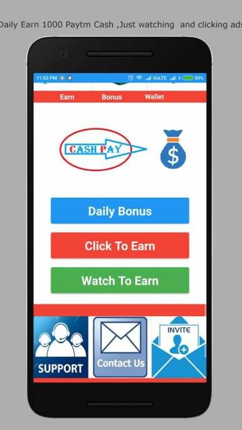 Cash Pay : Earn Daily Paytm Cash screenshot 3