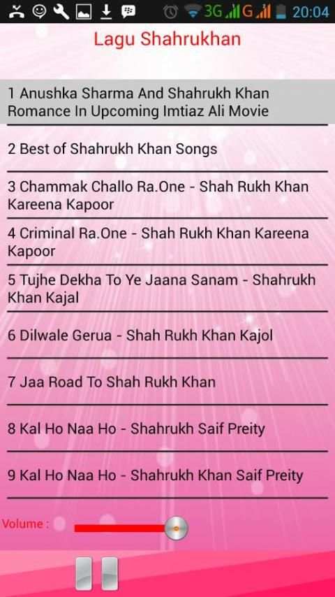 All Song SHAHRUKHAN screenshot 1