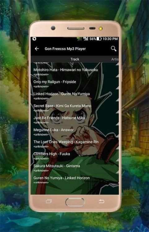 Gon Freecss Mp3 Player 3 تصوير الشاشة