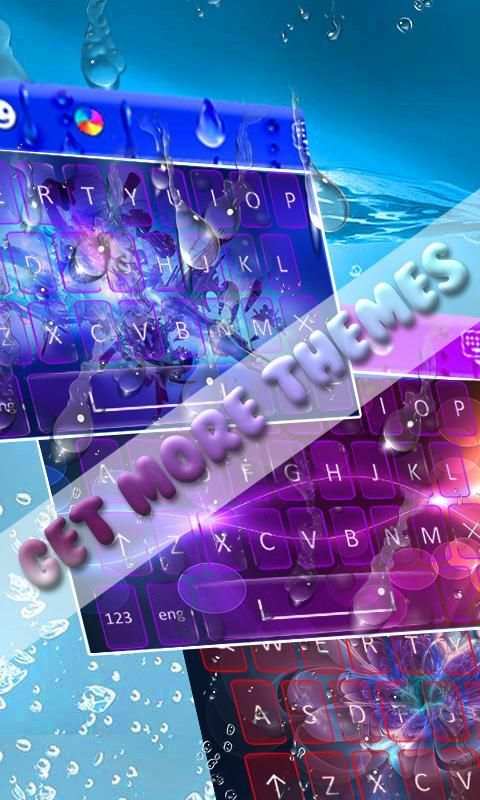 Raindrop Keyboard Pro,Themes, Photokeybord, Emoji скриншот 4