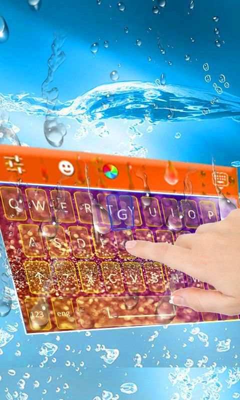 Raindrop Keyboard Pro,Themes, Photokeybord, Emoji скриншот 1