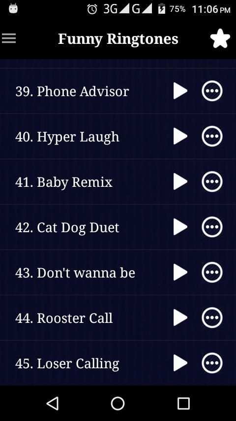 Funny Ringtones скриншот 3
