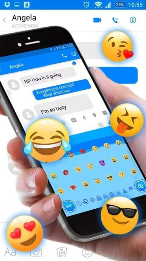 Keyboard Theme for Messanger screenshot 1