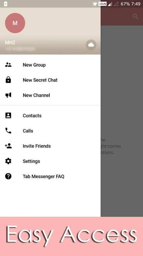 TAB Messenger скриншот 4