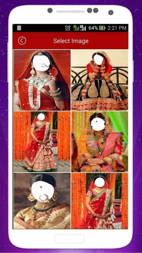 Dulhan Face Changer स्क्रीनशॉट 1