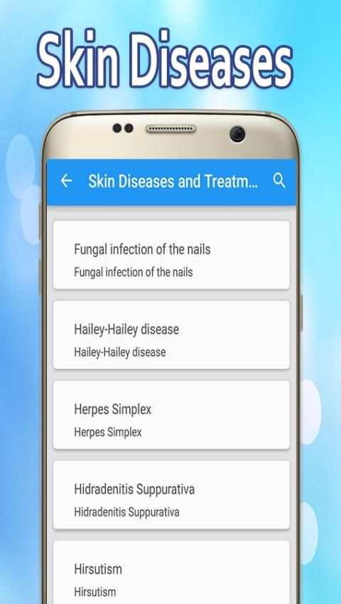 Skin Diseases and Treatment screenshot 3