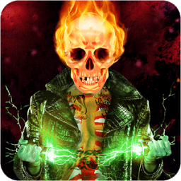 Ghost Fire Skull Super Hero - Grand City Battle icon