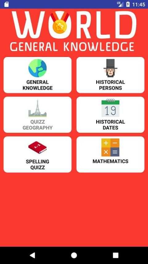 World General Knowledge * screenshot 6