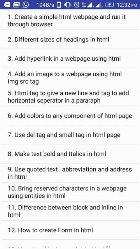 Learn HTML - SFC screenshot 5