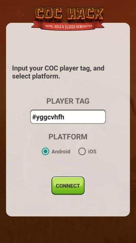 Hack for Clash OF Clans Unlimited free gems screenshot 3