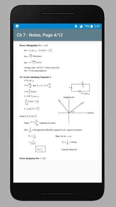 Class 12 Physics Notes screenshot 2