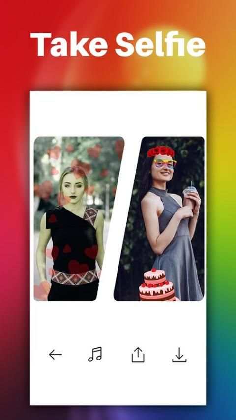 B126-Selfie Camera Photo Editor скриншот 2