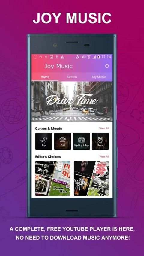 Joy Music - YouTube Player 2 تصوير الشاشة
