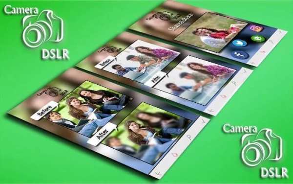 DSLR Blur Camera: Auto Focus screenshot 1