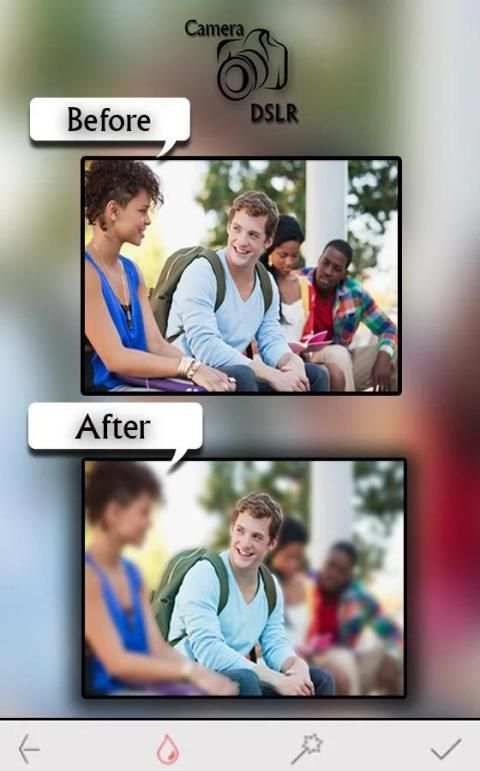 DSLR Blur Camera: Auto Focus screenshot 6