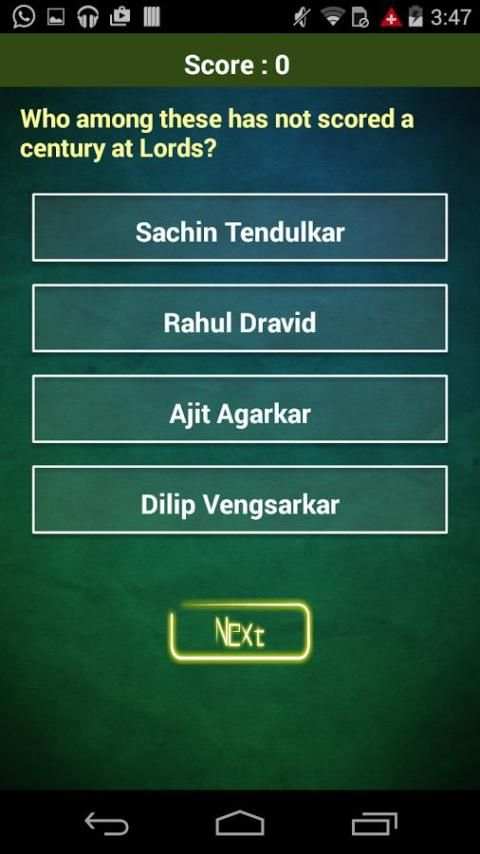 Cricket Quiz स्क्रीनशॉट 5