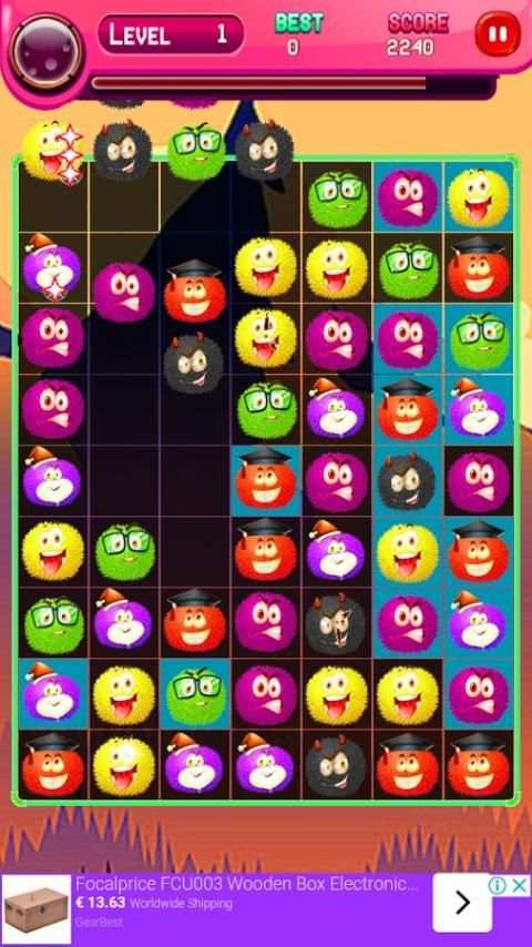 Funny Face Match 3 screenshot 5