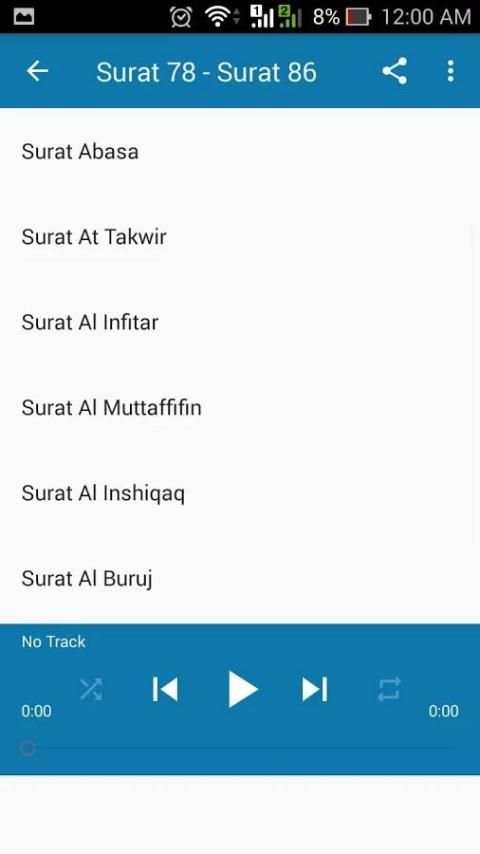 Muzammil Hasballah Juz 30 MP3 screenshot 4