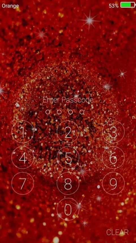 Sparkling Glitter Live Wallpaper & Lock screen screenshot 1