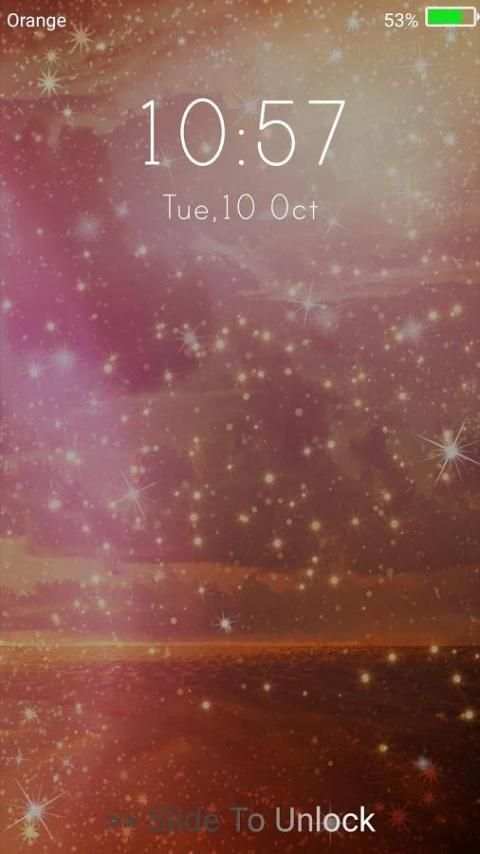Sparkling Glitter Live Wallpaper & Lock screen screenshot 3