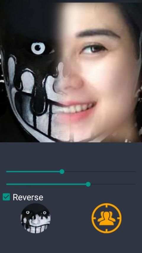 Bendy Ink Makeup FaceMix screenshot 1