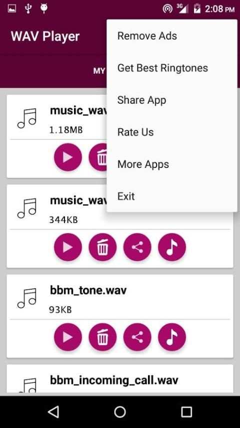 WAV Player screenshot 2