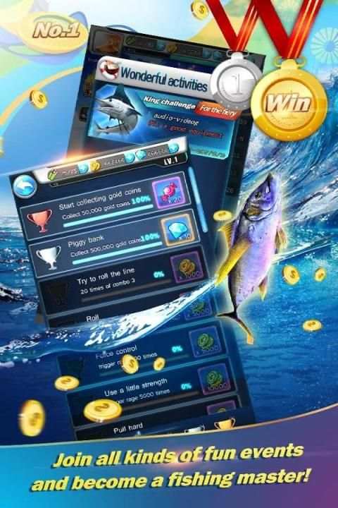 Fishing - Catch hungry shark screenshot 14