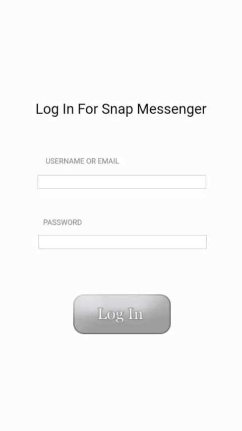 Snap Messenger screenshot 1