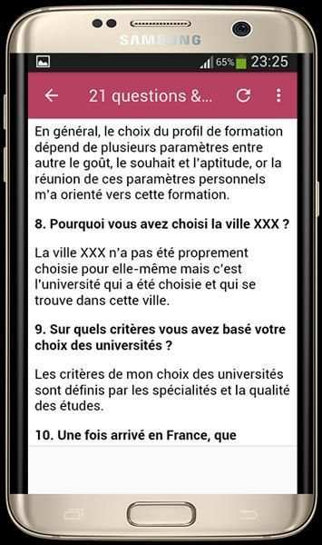 Démarche Campus France screenshot 1