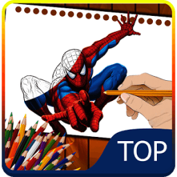 How To draw Spiderman أيقونة