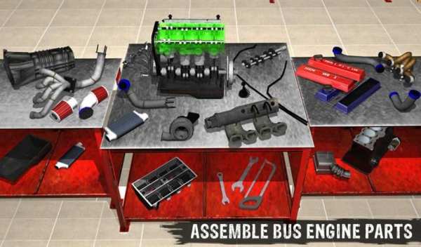 Bus Mechanic Garage - Engine Overhaul Repair Shop screenshot 4