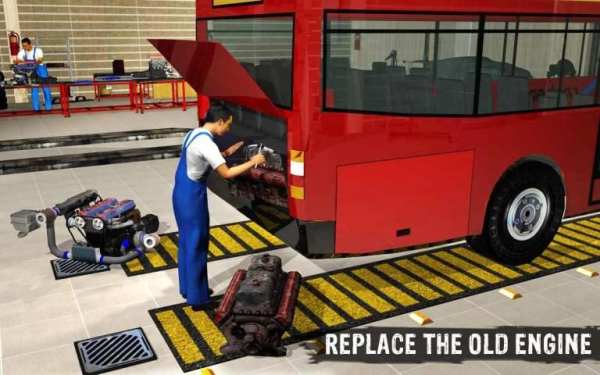 Bus Mechanic Garage - Engine Overhaul Repair Shop screenshot 11