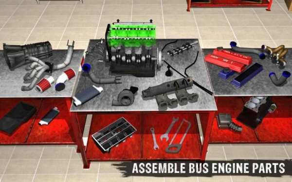 Bus Mechanic Garage - Engine Overhaul Repair Shop screenshot 10