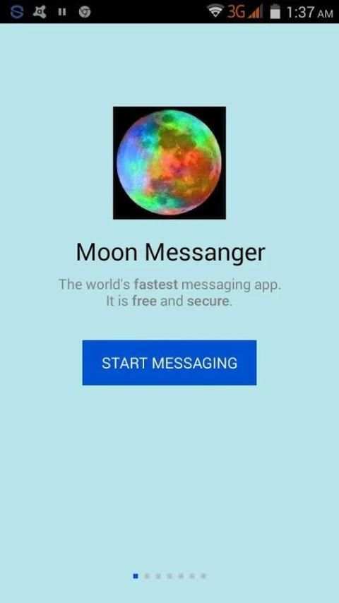 Moon Messenger screenshot 2