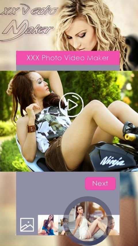 XX Movie Maker Mini - XX Video Photo Maker 4 تصوير الشاشة