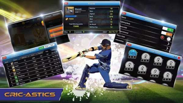 CricAstics 3D Multiplayer Cricket Game screenshot 3