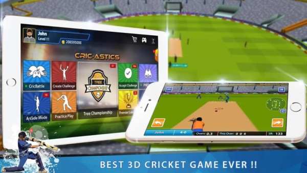 CricAstics 3D Multiplayer Cricket Game screenshot 6