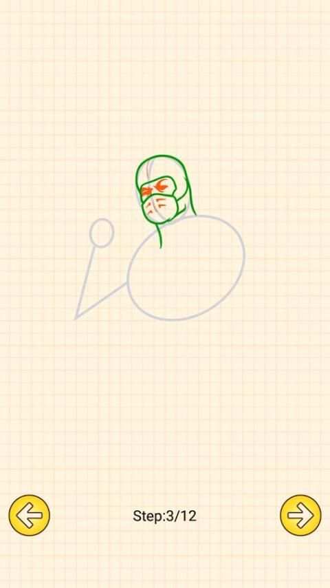 How To Draw Ninja Heroes Shadow 3 تصوير الشاشة