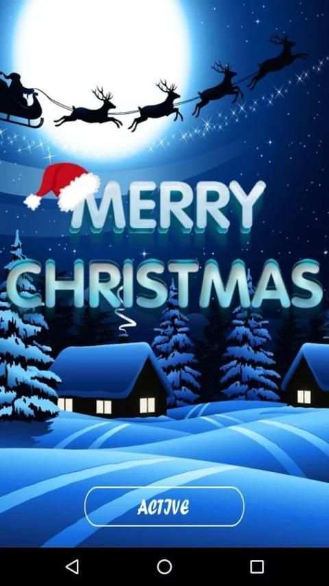 Christmas Music Theme For Free Music Player скриншот 2